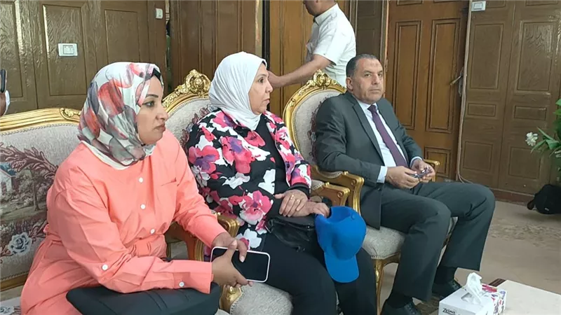 محافظ شمال سيناء يستقبل وزير الشباب والرياضة