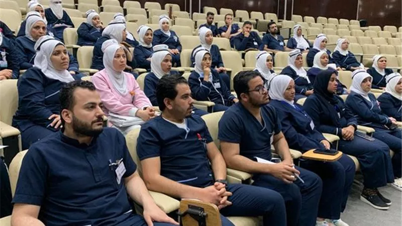 تدريب تمريض مجمع الإسماعيلية الطبي على الجودة ومكافحة العدوى