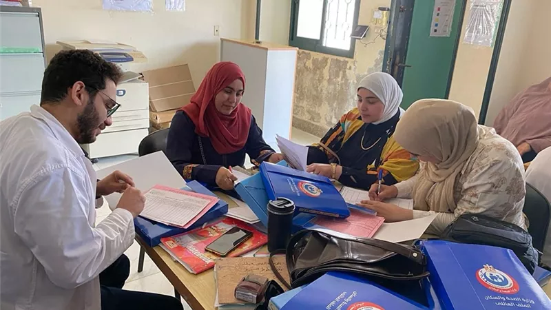 استمرار العمل فى الوحدات الصحية التابعة للرعاية الاساسية بكفرالشيخ