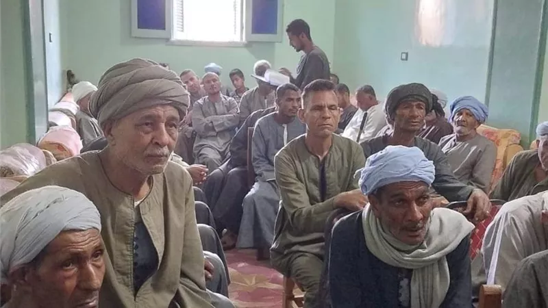 تعظيم الاستفادة من المخلفات الزراعية حملة توعية بمدينة نقادة