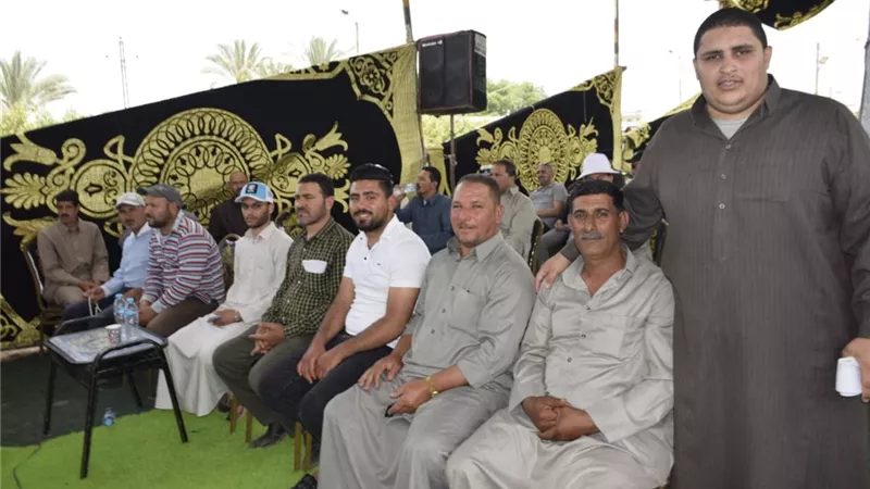 الغضبان خلال لقاء بمزارعي بورسعيد