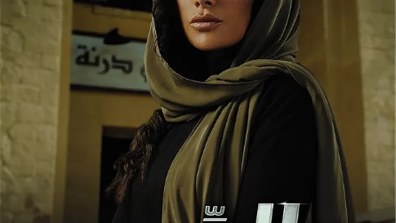 صبا مبارك تروج لشخصيتها فى فيلم 