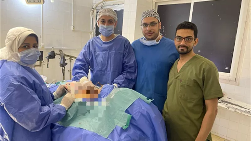 بدء العمل بالوحدة الجديدة لجراحات اورام الثدى وغدد الراس و الرقبة
