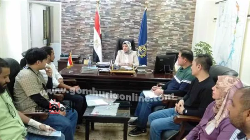 السكرتير العام يعقد لقاء مع الخبراء الكوريين والإستشارات البيئية