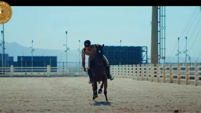الرئيس السيسي يشهد فيلمًا تسجيليًا بعنوان «الفروسية في مصر» بمشاركة الفنان أحمد السقا