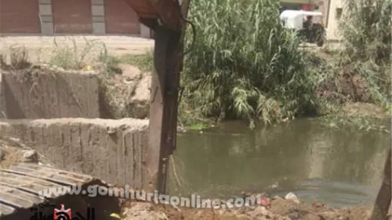 إزالة ١٢ حالة تعدي على أملاك الدولة بدمياط