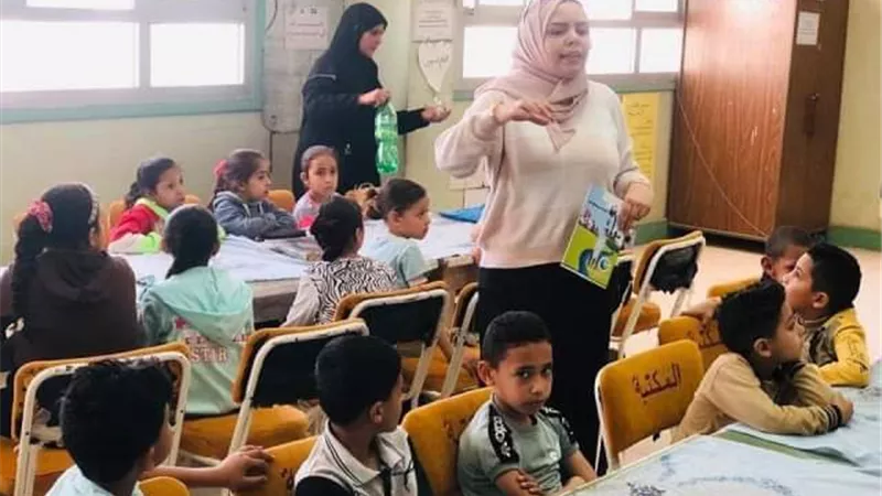 أنشطة ثقافية وتوعوية لطلبة مدارس أبوكبير