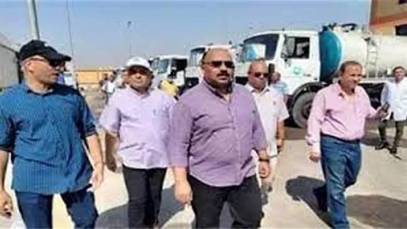 تكثيف أعمال الملس والتطهير لشبكات الصرف الصحي بمحافظات القناة