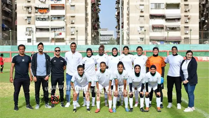 في الكرة النسائية المصري يفوز على طلائع الجيش بخماسية