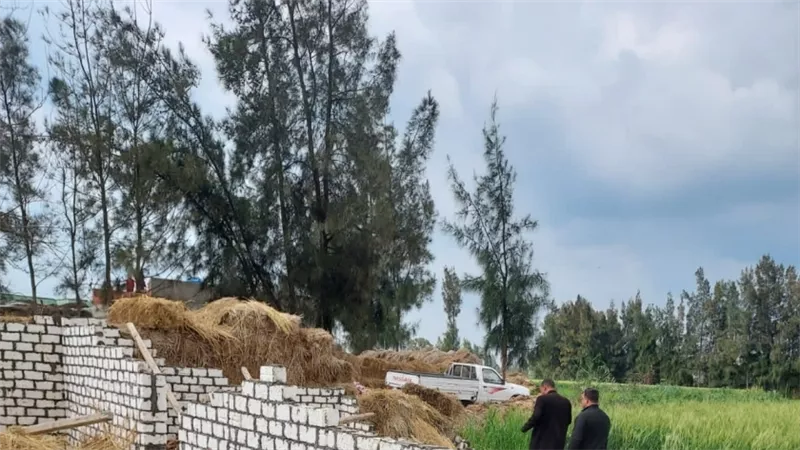 محافظ كفرالشيخ يشدد بالتصدى لمخالفات التعدى على الأراضى الزراعية