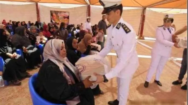 الداخلية توجه قافلة إنسانية وطبية بالبحر الأحمر