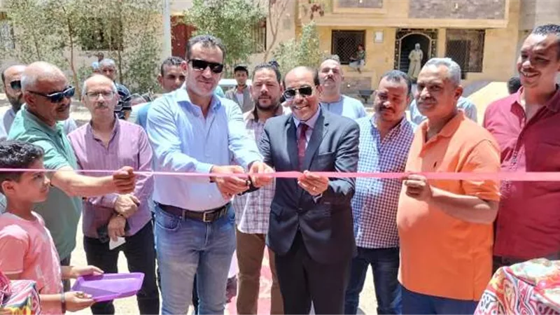 جهاز طيبة الجديدة يفتتح معرض لبيع السلع الغذائية بأسعار مخفضة صور