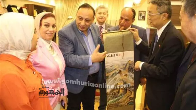 قنصل الصين العلاقة بين مصر والصين راسخة وقوية