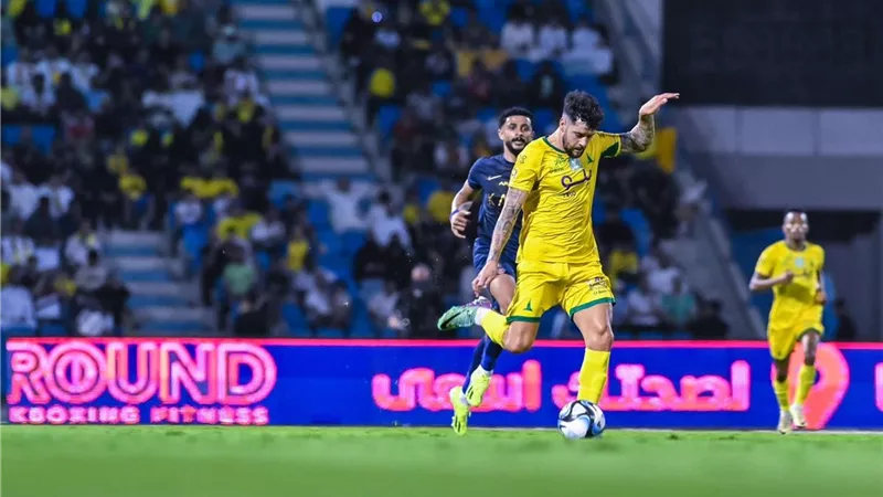 النصر يفوز علي الخليج بمشاركة محمد شريف بهدف نظيف