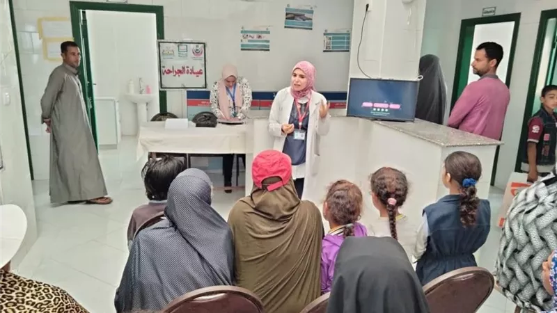 محافظ كفرالشيخ: تقديم خدمات طبية لـ 645 مواطنًا بالقافلة العلاجية