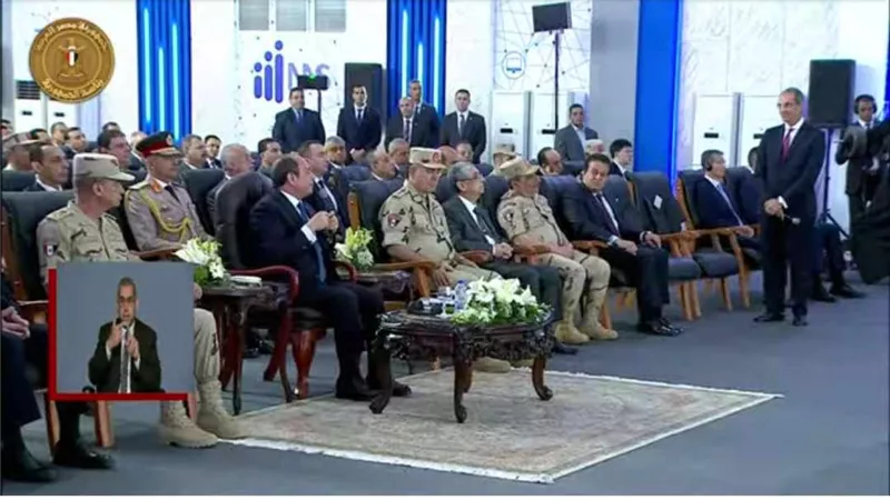 الرئيس السيسى يفتتح مركز البيانات والحوسبة السحابية الحكومية ..فيديو