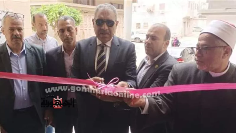 قيادات ونواب دمياط في إفتتاح مسجد الفردوس بالروضة