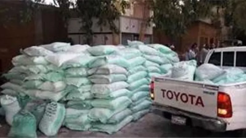 الداخلية تضرب الأسواق وتضبط 15 طن دقيق قبل بيعه في السوق السوداء