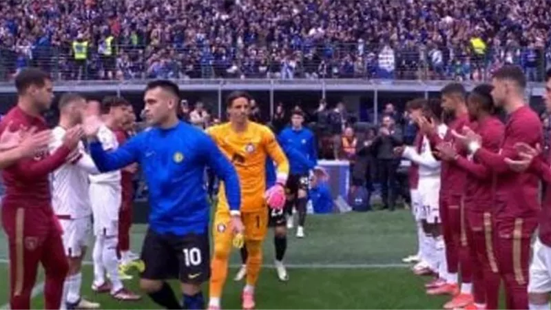 ممر شرفي من تورينو لإنتر ميلان أبطال الدوري الإيطالي