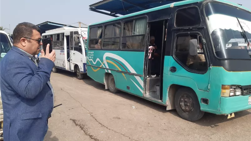 لتحقيق سيوله مروريه :الدفع بأتوبيسات النقل الجماعي 