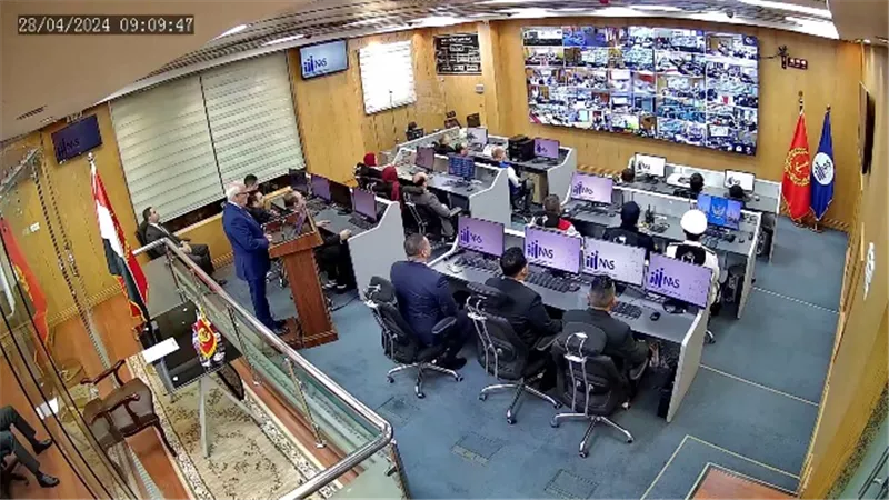 محافظ بورسعيد يشكر الرئيس علي إنشاء الشبكة الوطنية للسلامة العامة