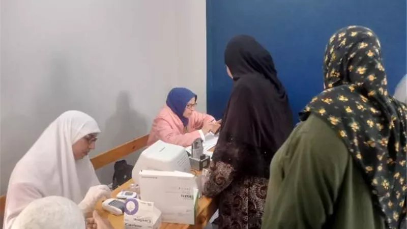 قافلة سكانية بعزبة عبد الباقي بالدلنجات