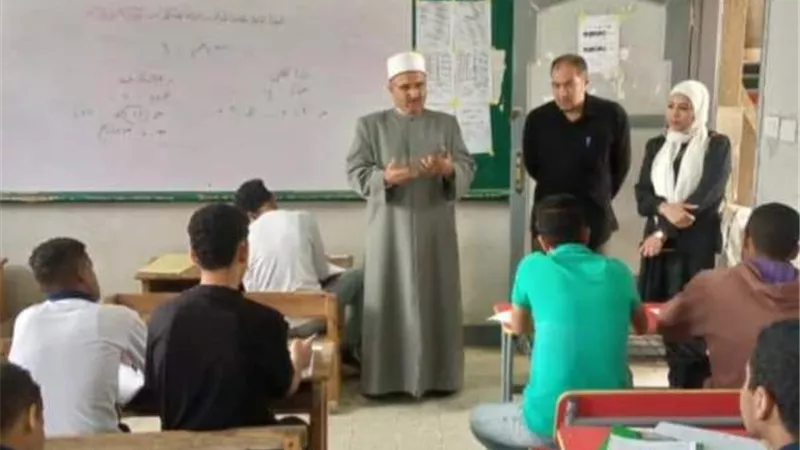 انطلاق امتحانات النقل الثانوي بمعاهد منطقة السويس الأزهرية