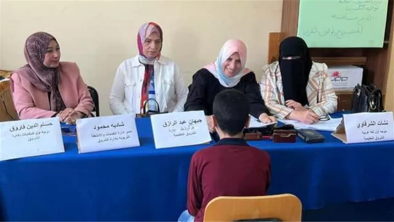 إدارة تعليم الشروق تعلن عن أسماء الصاعدين بالمشروع الوطنى للقراءة