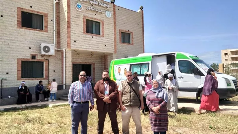 صحة كفر الشيخ:قافلة طبية بقرية السيد البدوي..بالمجان