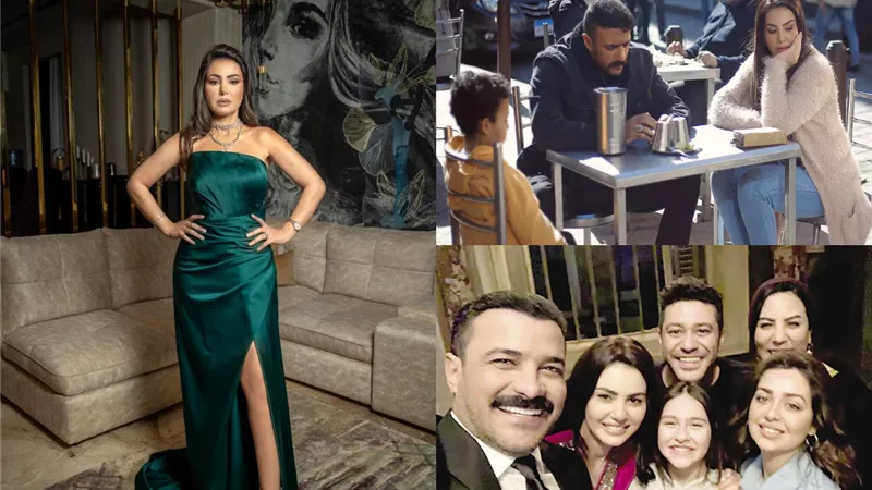الفنانة دينا فؤاد: 