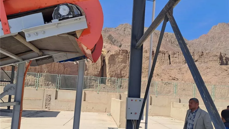 البيئة تسلم المحطة الوسيطة بمدينة نويبع بمحافظة جنوب سيناء
