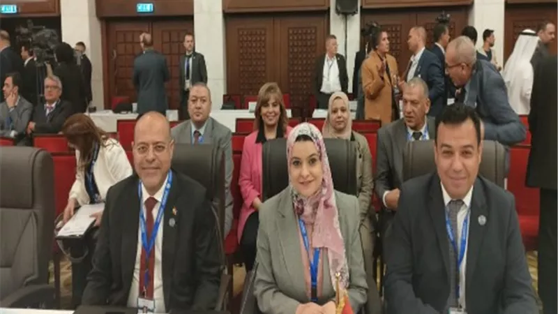 عمال مصر يواصل مشاركته في مؤتمر العمل العربي ببغداد