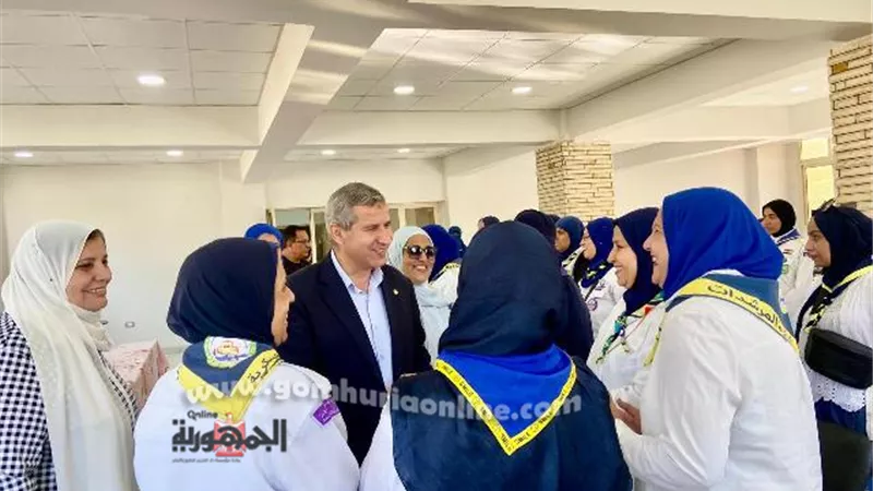 رأس البر تستقبل ملتقى الطالبات المرشدات بمحافظات الجمهورية