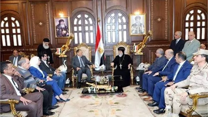 محافظ الشرقية يأمربتوفيركافةالخدمات والإحتياجات للاخوةالمسيحيين