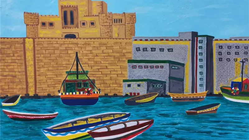 الطبيعة المصرية بعيون التشكيل الحر فى الأوبرا