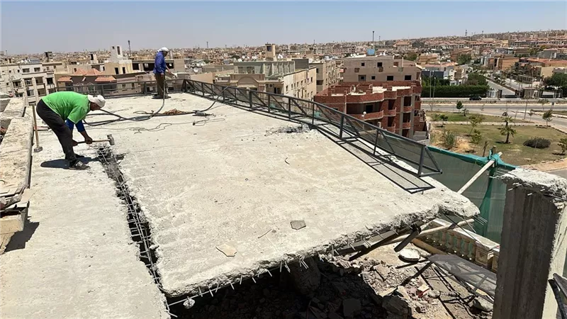 جهاز مدينة الشروق يُحذر أصحاب الأراضي من مخالفات البناء.. صور