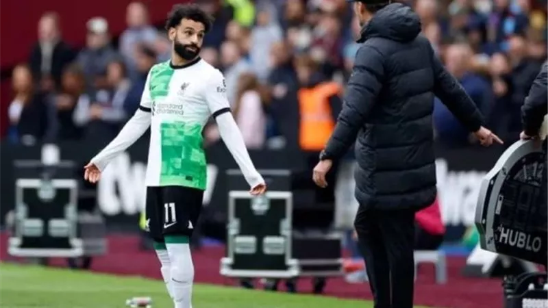 نَص خناقة محمد صلاح وكلوب فى مباراة وست هام