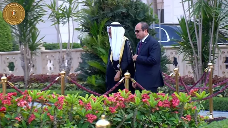 بث مباشر.. الرئيس السيسي يستقبل أمير الكويت بقصر الاتحادية