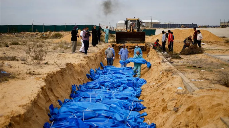 جوتيريش: أشعر بقلق عميق إزاء تقارير عن وجود مقابر جماعية في غزة