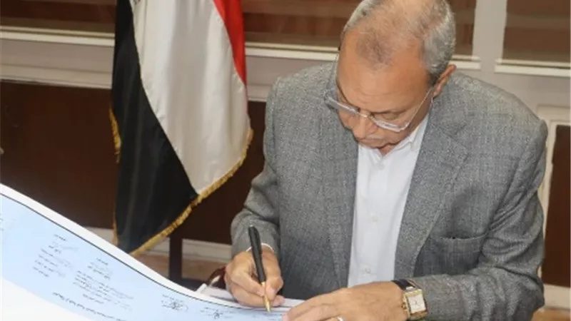 أعتماد أول خريطة رقمية للشبكات الأرضية في شبين القناطر بالقليوبية