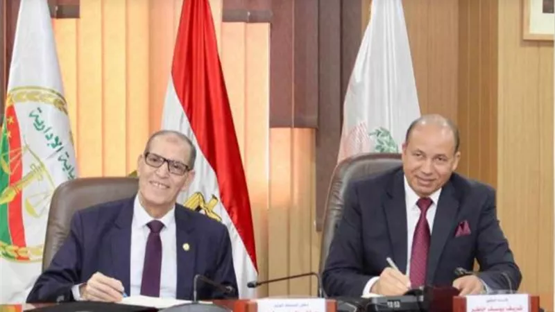 النيابة الإدارية:توقيع بروتوكولي تعاون مع الدقهليةوجامعة المنصورة