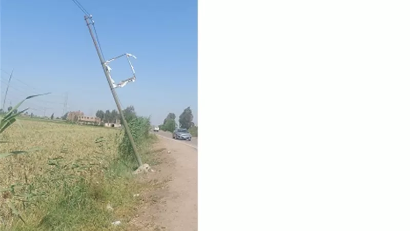 إستعدال وزراعة أعمدة كهرباء فى معنيا ايتاى البارود