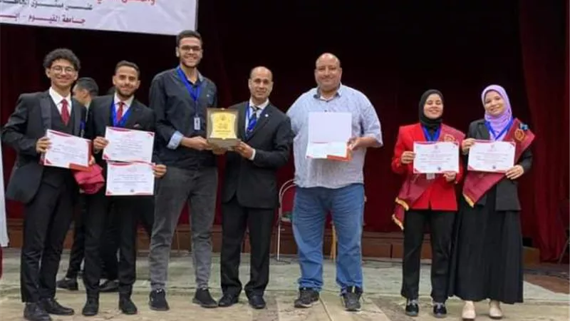 جامعة سوهاج تفوز بالمركز الأول بـ 