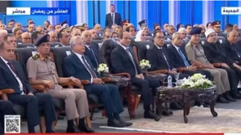 السيسي يشهد عبر الفيديو كونفرانس الاحتفال بإنتاج أول محرك مصري