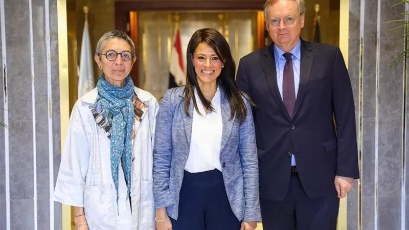 وزيرة التعاون الدولي تلتقي بعثة الاتحاد الأوروبي