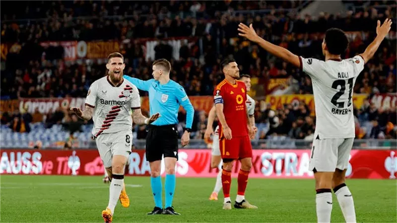 ليفركوزن يهزم روما بإيطاليا ويقترب من نهائى الدورى الأوروبى