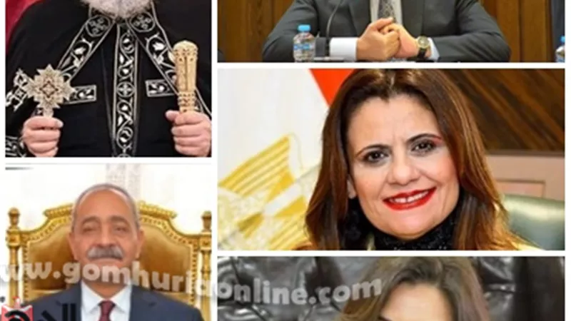 وزير التنمية المحلية يهنئ البابا وجندي وعوض وفهمي بعيد القيامة