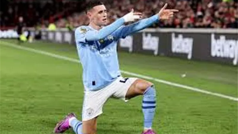 نجم السيتي أفضل لاعب فى الدوري الإنجليزي