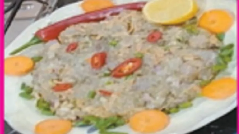 سلطة الفسيخ بالطحينة