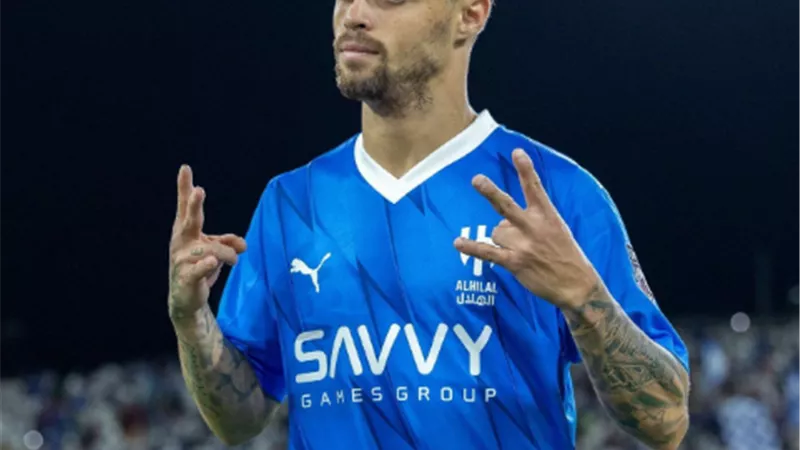 ديلجادو يقود هجوم الهلال ضد التعاون فى الدورى السعودى